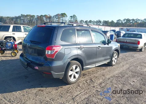 2015 Subaru Forester 2.5I Premium из США, поврежденный, VIN JF2SJADC3FH573552